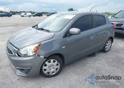 2018 Mitsubishi Mirage Es из США, поврежденный, VIN ML32A3HJ1JH006805